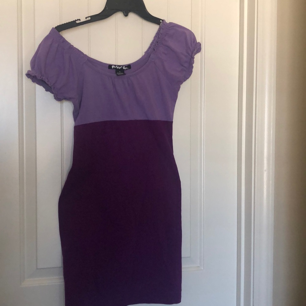 Purple dress